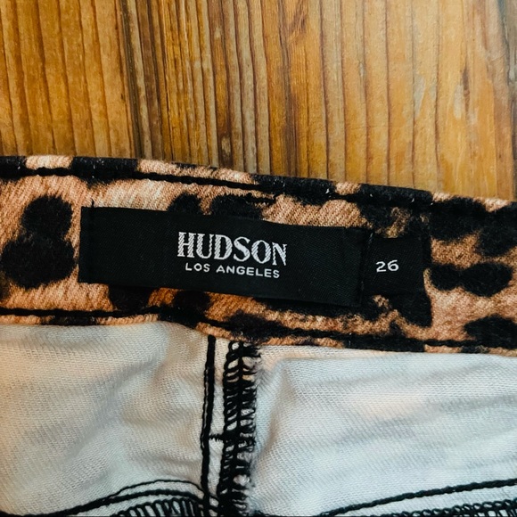 HUDSON JEANS- Nico leopard pants, 26 - Picture 4 of 6